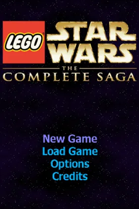 LEGO Star Wars - The Complete Saga (USA) screen shot title